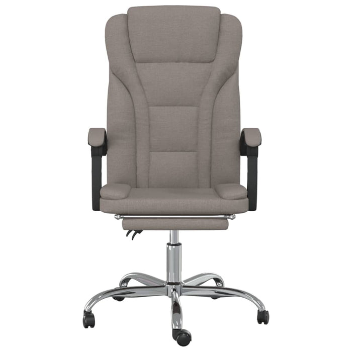 Fotoliu de birou rabatabil, gri taupe, textil - WALTI WALTI