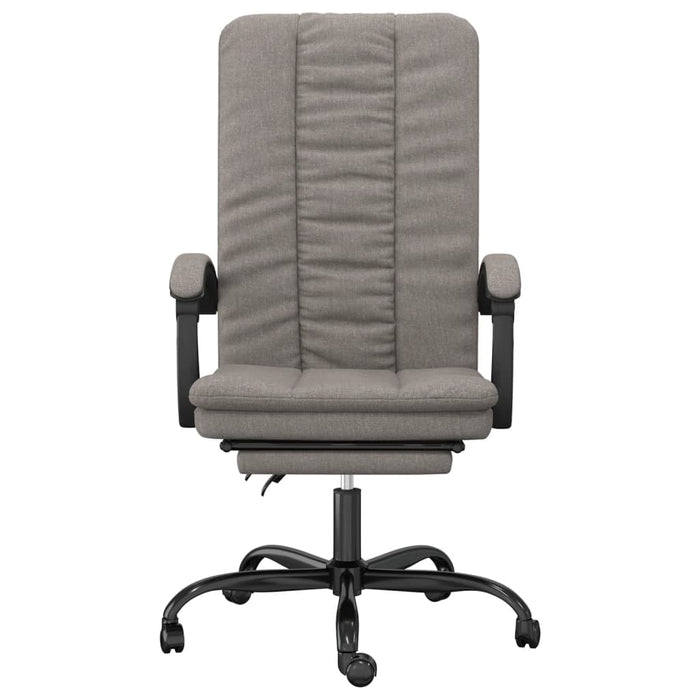 Fotoliu de birou rabatabil, gri taupe, textil - WALTI WALTI