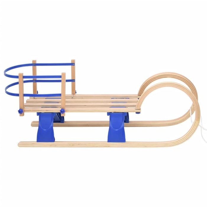 Sanie pliabilă cu spătar, 110 cm, placaj - WALTI WALTI