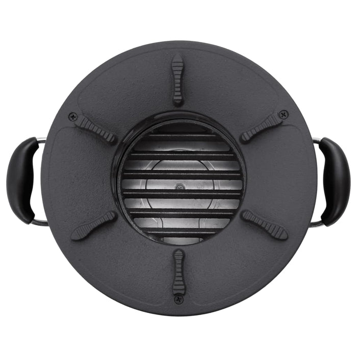 Aragaz cu lemne pentru camping, negru, 36x26x22,5 cm, metal - WALTI WALTI