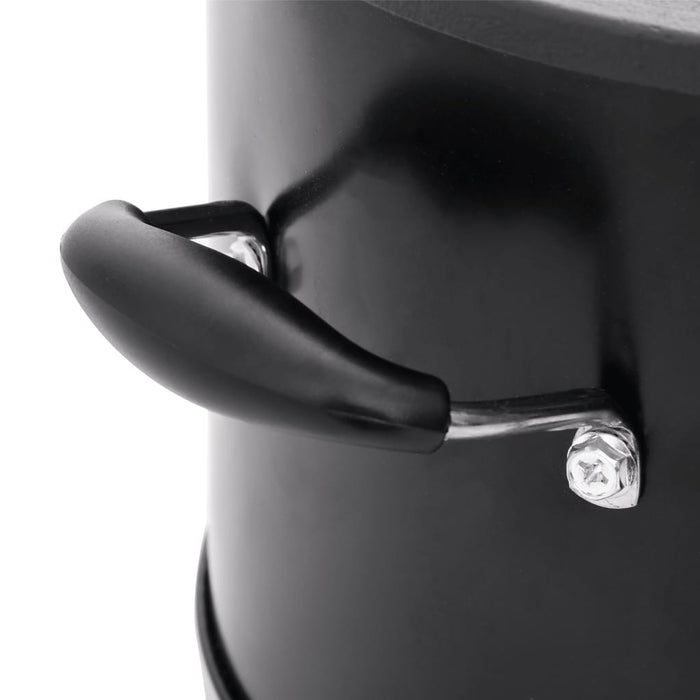 Aragaz cu lemne pentru camping, negru, 36x26x22,5 cm, metal - WALTI WALTI