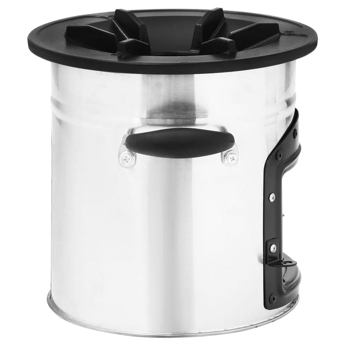 Aragaz cu lemne pentru camping, argintiu, 45,5x33x25,5 cm, oțel - WALTI WALTI