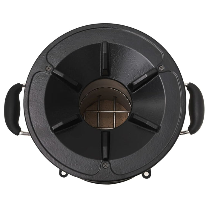 Aragaz cu lemne pentru camping, argintiu, 45,5x33x25,5 cm, oțel - WALTI WALTI