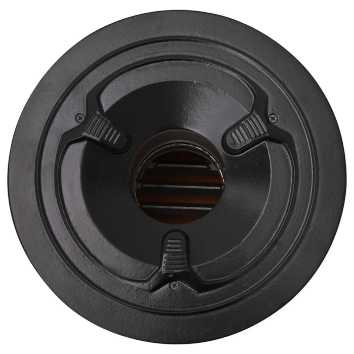 Aragaz cu lemne pentru camping, argintiu, 51,5x35x30,5 cm, oțel - WALTI WALTI