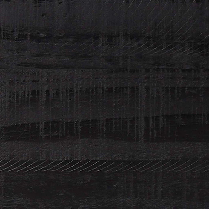 Noptieră, negru, 36x30x45 cm, lemn de pin masiv - WALTI WALTI