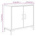 Servantă, maro, 75x35x70 cm, lemn masiv de pin reciclat - WALTI WALTI
