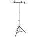 Suport de fundal în formă de T, negru, 91x60x(70-200) cm - WALTI WALTI
