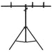 Suport de fundal în formă de T, negru, 91x60x(70-200) cm - WALTI WALTI