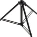 Suport de fundal în formă de T, negru, 91x60x(70-200) cm - WALTI WALTI