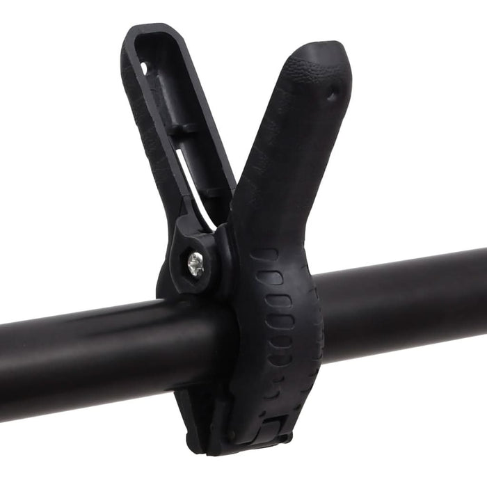 Suport de fundal în formă de T, negru, 91x60x(70-200) cm - WALTI WALTI