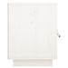 Noptiere, 2 buc., alb, 40x34x45 cm, lemn masiv de pin - WALTI WALTI
