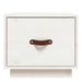 Noptiere, 2 buc., alb, 40x34x35 cm, lemn masiv de pin - WALTI WALTI