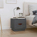 Noptieră, gri, 40x34x35 cm, lemn masiv de pin - WALTI WALTI
