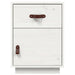 Noptiere, 2 buc., alb, 40x34x55 cm, lemn masiv de pin - WALTI WALTI