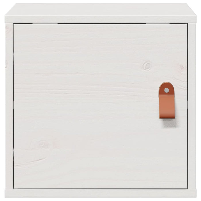 Dulap de perete, alb, 31,5x30x30 cm, lemn masiv de pin - WALTI WALTI