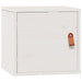 Dulapuri de perete, 2 buc., alb, 31,5x30x30 cm, lemn masiv pin - WALTI WALTI
