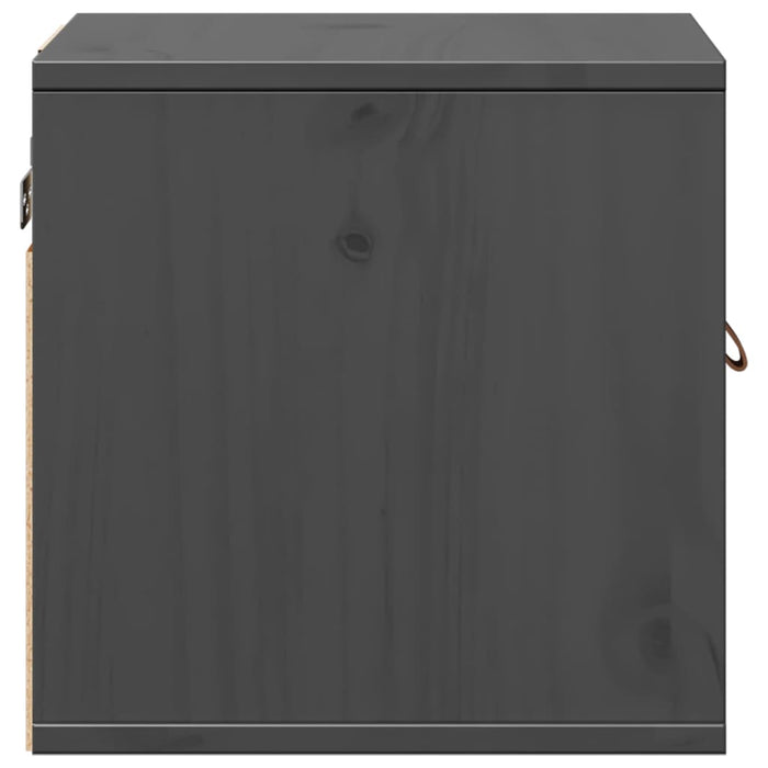 Dulap de perete, gri, 31,5x30x30 cm, lemn masiv de pin - WALTI WALTI