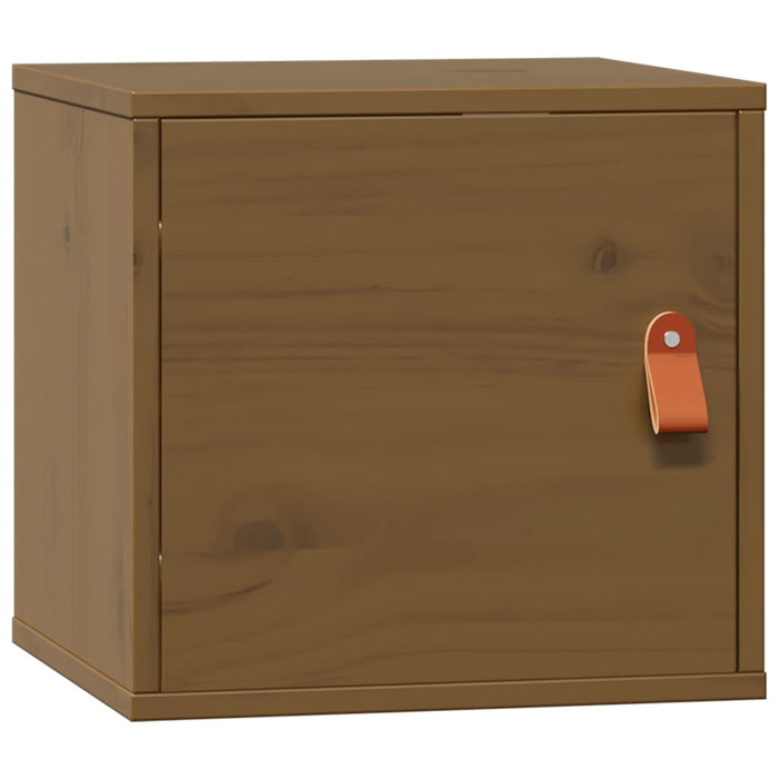 Dulap de perete, maro miere, 31,5x30x30 cm, lemn masiv de pin - WALTI WALTI
