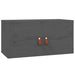 Dulapuri de perete, 2 buc. gri, 60x30x30 cm lemn masiv de pin - WALTI WALTI