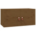 Dulapuri de perete 2 buc. maro miere 60x30x30 cm lemn masiv pin - WALTI WALTI