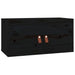 Dulapuri de perete 2 buc. negru 60x30x30 cm lemn masiv de pin - WALTI WALTI