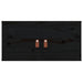 Dulapuri de perete 2 buc. negru 60x30x30 cm lemn masiv de pin - WALTI WALTI