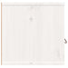 Dulap de perete, alb, 80x30x30 cm, lemn masiv de pin - WALTI WALTI