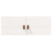 Dulapuri de perete 2 buc., alb, 80x30x30 cm lemn masiv de pin - WALTI WALTI