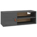 Dulap de perete, gri, 80x30x30 cm, lemn masiv de pin - WALTI WALTI
