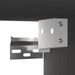 Dulap de perete, gri, 80x30x30 cm, lemn masiv de pin - WALTI WALTI