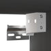 Dulapuri de perete 2 buc., gri, 80x30x30 cm, lemn masiv de pin - WALTI WALTI
