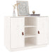 Dulap, alb, 100x40x75 cm, lemn masiv de pin - WALTI WALTI