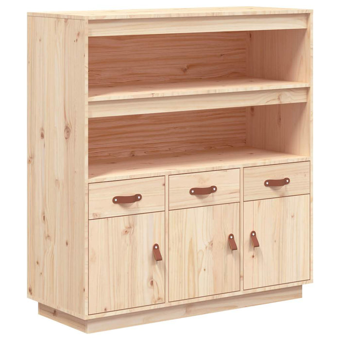 Dulap înalt, 100x40x108,5 cm, lemn masiv de pin WALTI