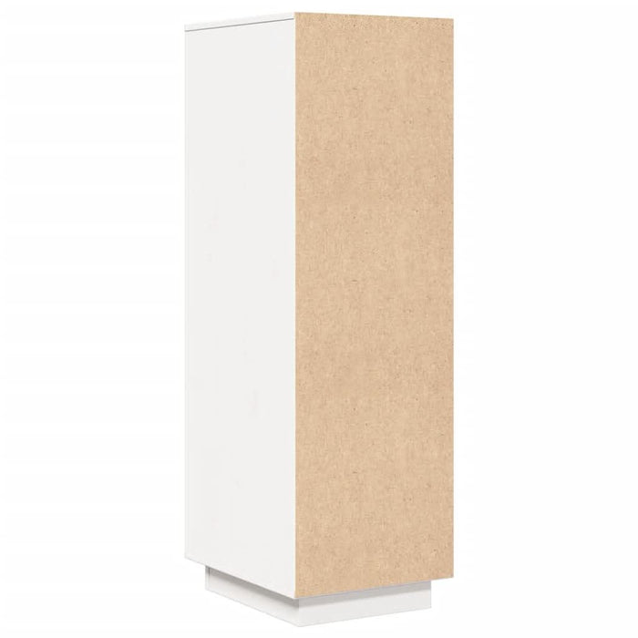 Dulap înalt, alb, 34x40x108,5 cm, lemn masiv de pin - WALTI WALTI