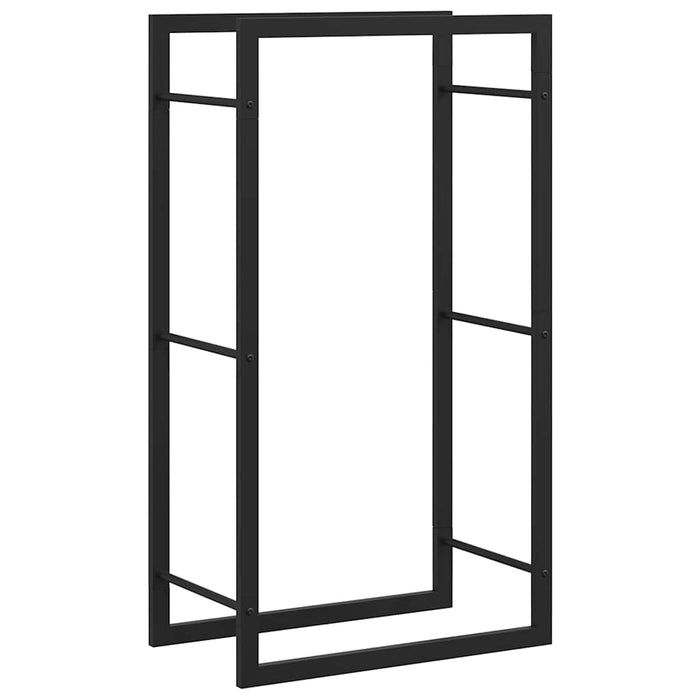 Suport pentru lemne de foc, negru mat, 50x28x94 cm oțel - WALTI WALTI