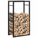 Suport pentru lemne de foc, negru mat, 50x28x94 cm oțel - WALTI WALTI