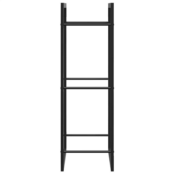 Suport pentru lemne de foc, negru mat, 50x28x94 cm oțel - WALTI WALTI