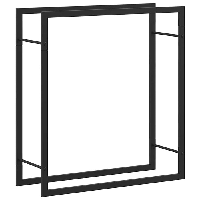 Suport pentru lemne de foc, negru mat, 80x28x86 cm, oțel - WALTI WALTI