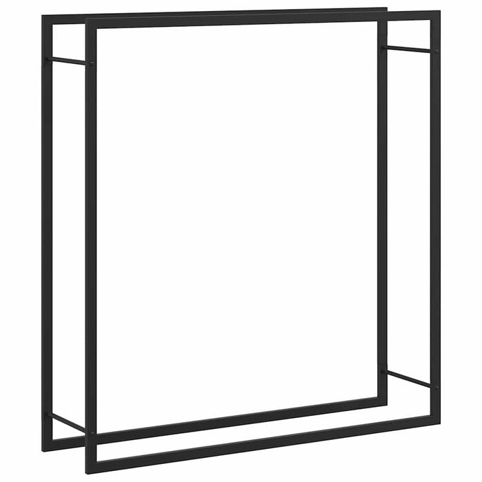 Suport pentru lemne de foc, negru mat, 110x28x116 cm, oțel - WALTI WALTI