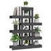 Suport pentru plante, gri, 85x25x109,5 cm, lemn masiv de pin - WALTI WALTI