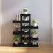 Suport pentru plante, negru, 85x25x109,5 cm, lemn masiv de pin - WALTI WALTI