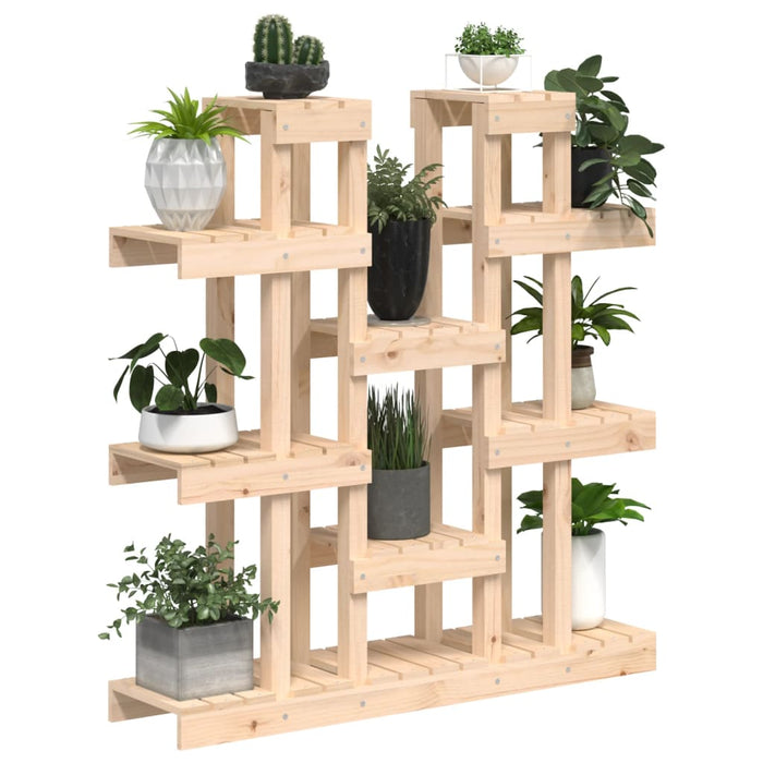 Suport pentru plante, 104,5x25x109,5 cm, lemn masiv de pin - WALTI WALTI