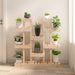 Suport pentru plante, 104,5x25x109,5 cm, lemn masiv de pin - WALTI WALTI