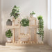 Suport pentru plante, 104,5x25x77,5 cm, lemn masiv de pin - WALTI WALTI