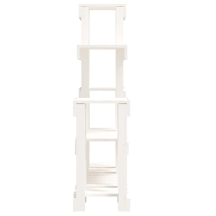 Suport pentru plante, alb,92x25x97 cm, lemn masiv de pin - WALTI WALTI