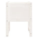 Jardiniere, 2 buc., alb, 40x40x52,5 cm, lemn masiv de pin - WALTI WALTI