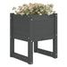 Jardiniere, 2 buc., gri, 40x40x52,5 cm, lemn masiv de pin - WALTI WALTI