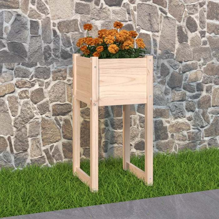 Jardinieră, 40x40x81 cm, lemn masiv de pin - WALTI WALTI