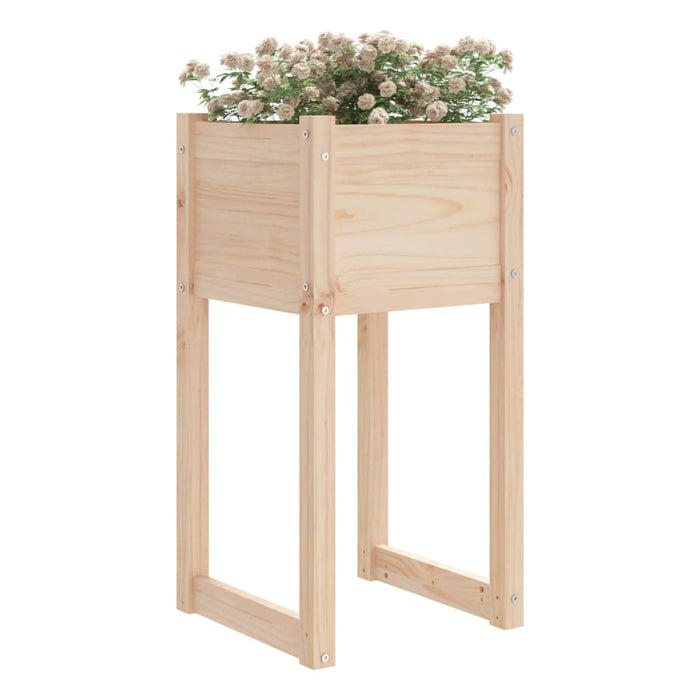 Jardiniere, 2 buc, 40x40x81 cm, lemn masiv de pin - WALTI WALTI