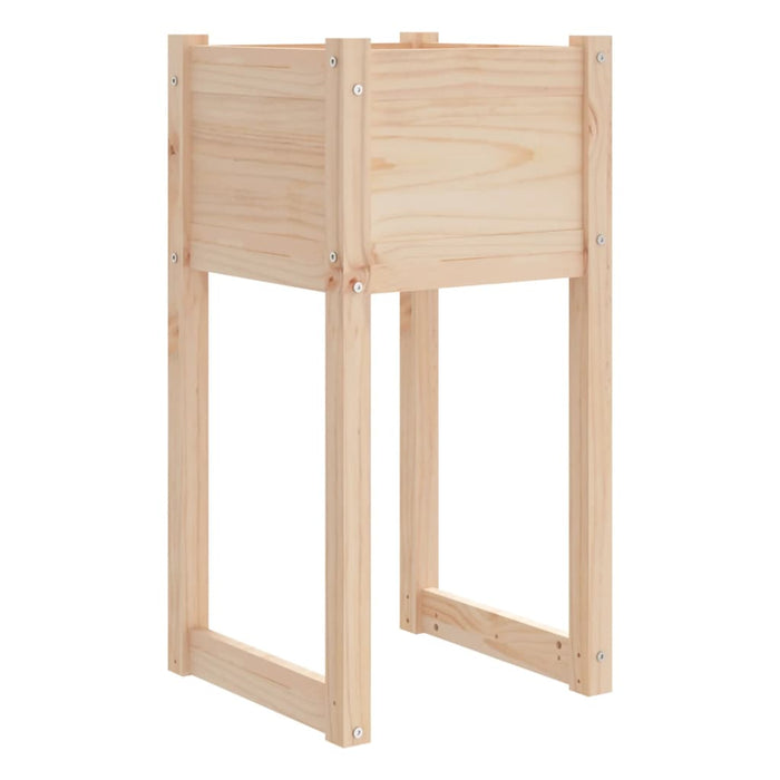 Jardiniere, 2 buc, 40x40x81 cm, lemn masiv de pin - WALTI WALTI